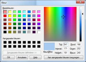 Color Dialog